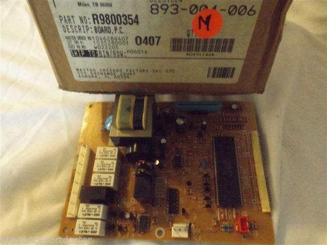 MAYTAG/AMANA MICROWAVE R9800354 Board, P.c. & Timer NEW IN BOX MAYTAG/AMANA MICROWAVE R9800354 Board, P.c. & Timer NEW IN BOX